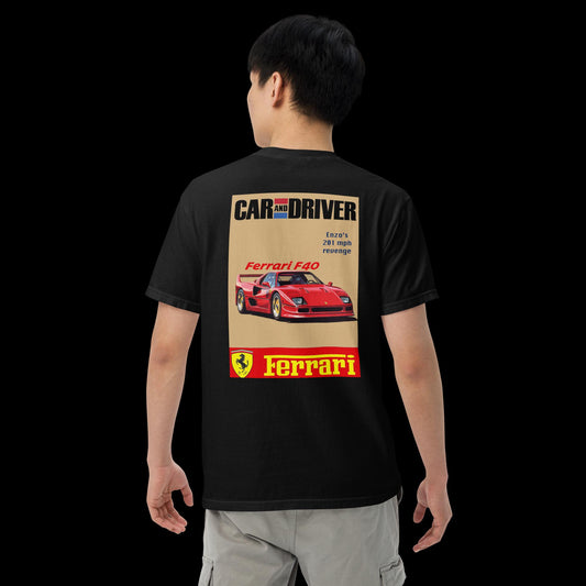 Ferrari f40 men’s graphic t-shirt